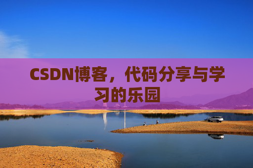 CSDN博客，代码分享与学习的乐园